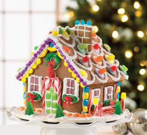 Gingerbread House decorating